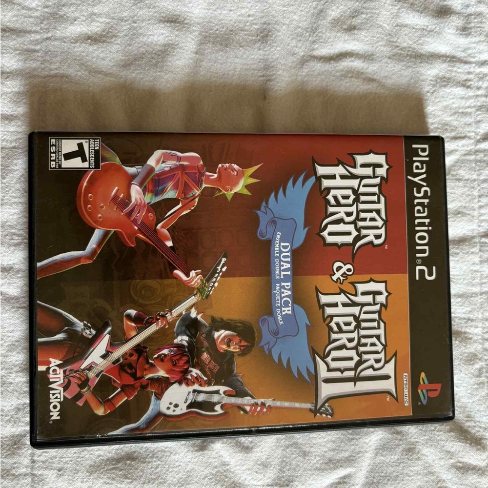Sony Black and Red PlayStation 2 Video Game